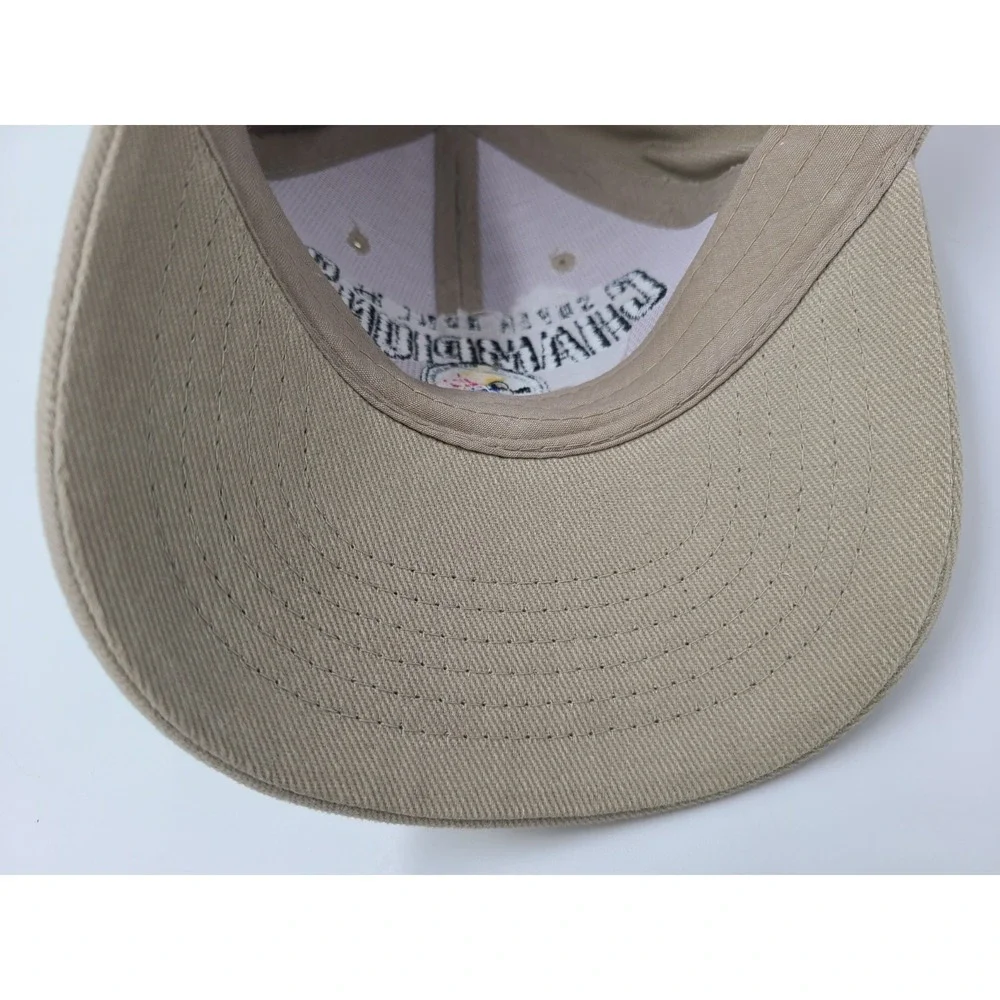 Vintage Pittsburgh Steelers Super Bowl XL Champions Strapback Hat Cap NFL‎ Beige